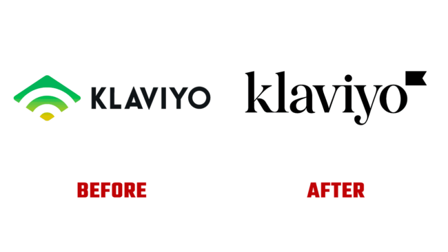 Klaviyo Prima e Dopo Logo (Storia)