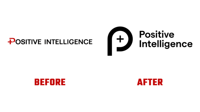 Positive Intelligence Prima e Dopo Logo (Storia)